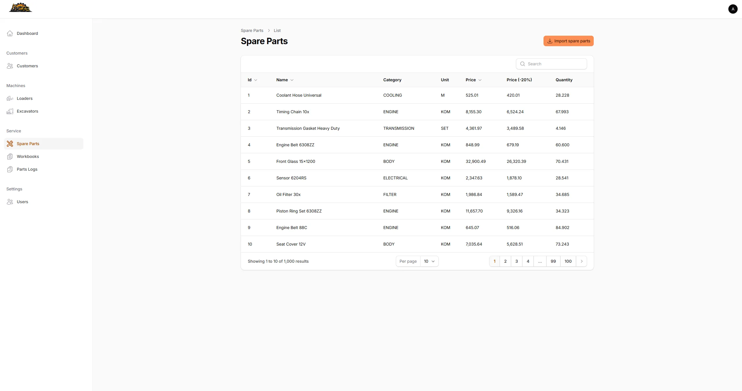 Filament CRM screenshot 5