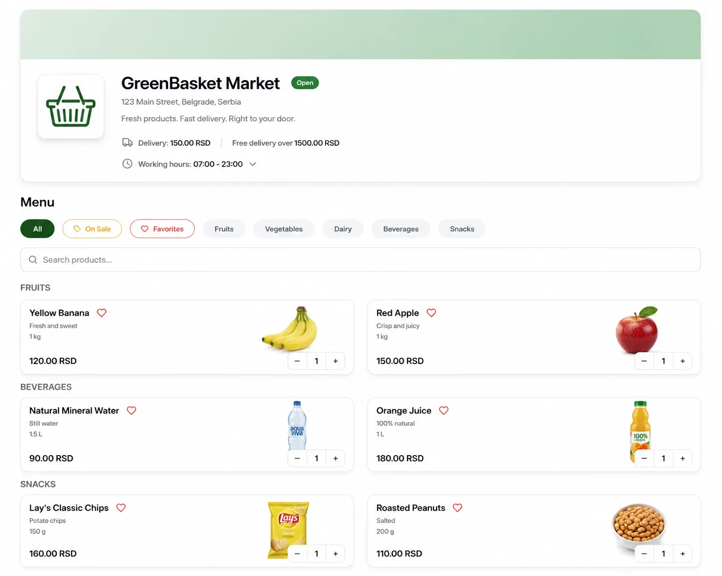 Multi-Vendor Delivery Platform